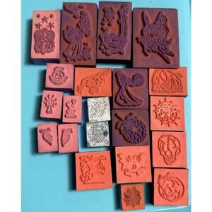 CRAFT STAMPS collections lot Of 21